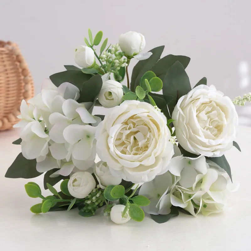 Pfingstrosen-Kranz aus Seide – elegante Deko mit romantischem Flair